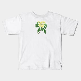 Frangipani Botanical Kids T-Shirt